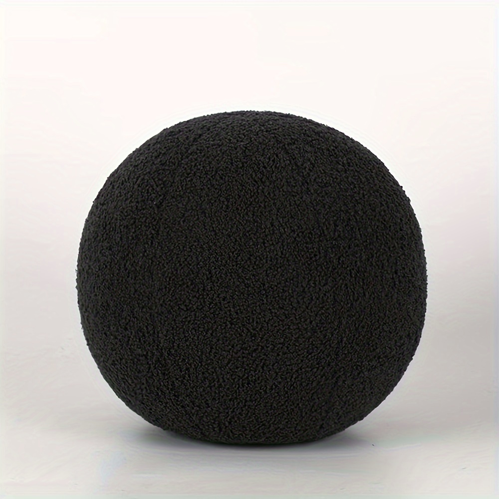 Soft Plush Cushion Round Sofa Warm Pillow Living Room Decoration