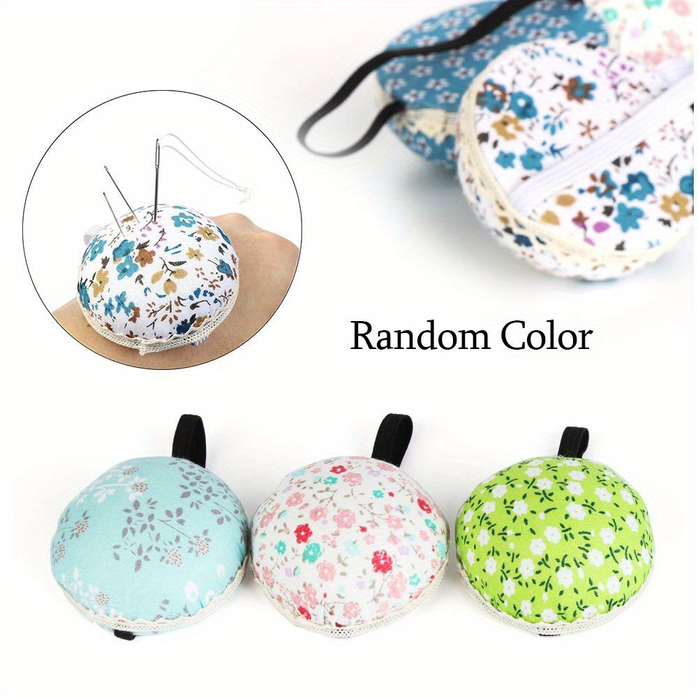 Pin Cushions Wrist Pins Cushions With Elastic Strap Pumpkin - Temu