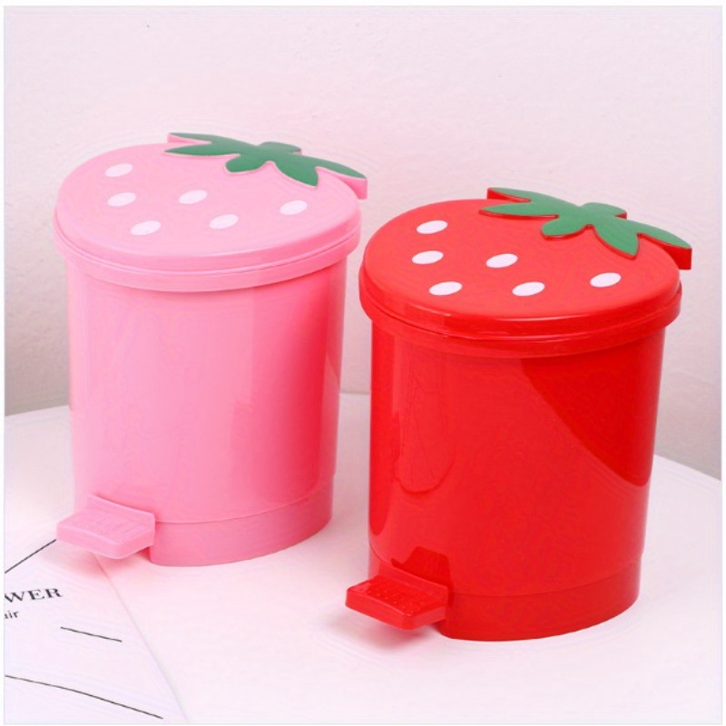 Cartoon Cute Big Eyes Trash Can Garbage Bin Home Office Rubbish Bin  Bathroom Garbage Bag Container Waste Bucket Kitchen Dustbin