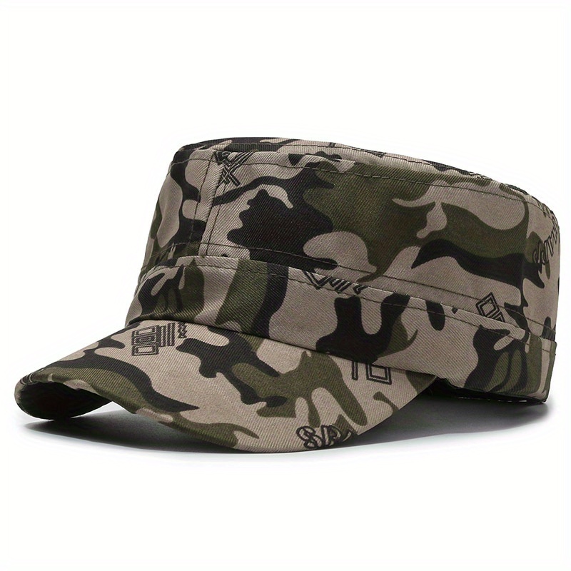 Image of Outdoor Sports Camo Training Hat Personalized Forest Training Camo Hat For Unisex