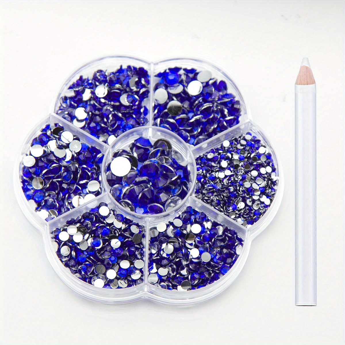 Flat back Crystal Rhinestones In 5 Sizes Includes Pick up - Temu