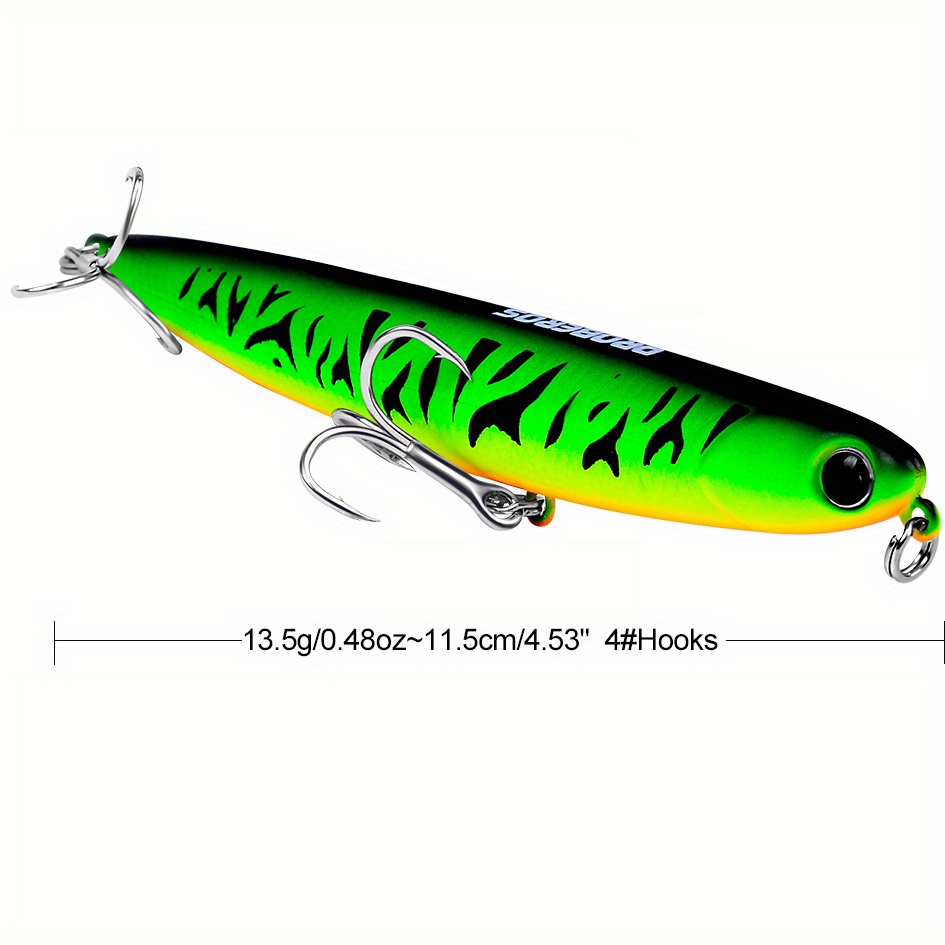 Topwater Fishing Lure Surface Floating Bait Topwater Lures - Temu