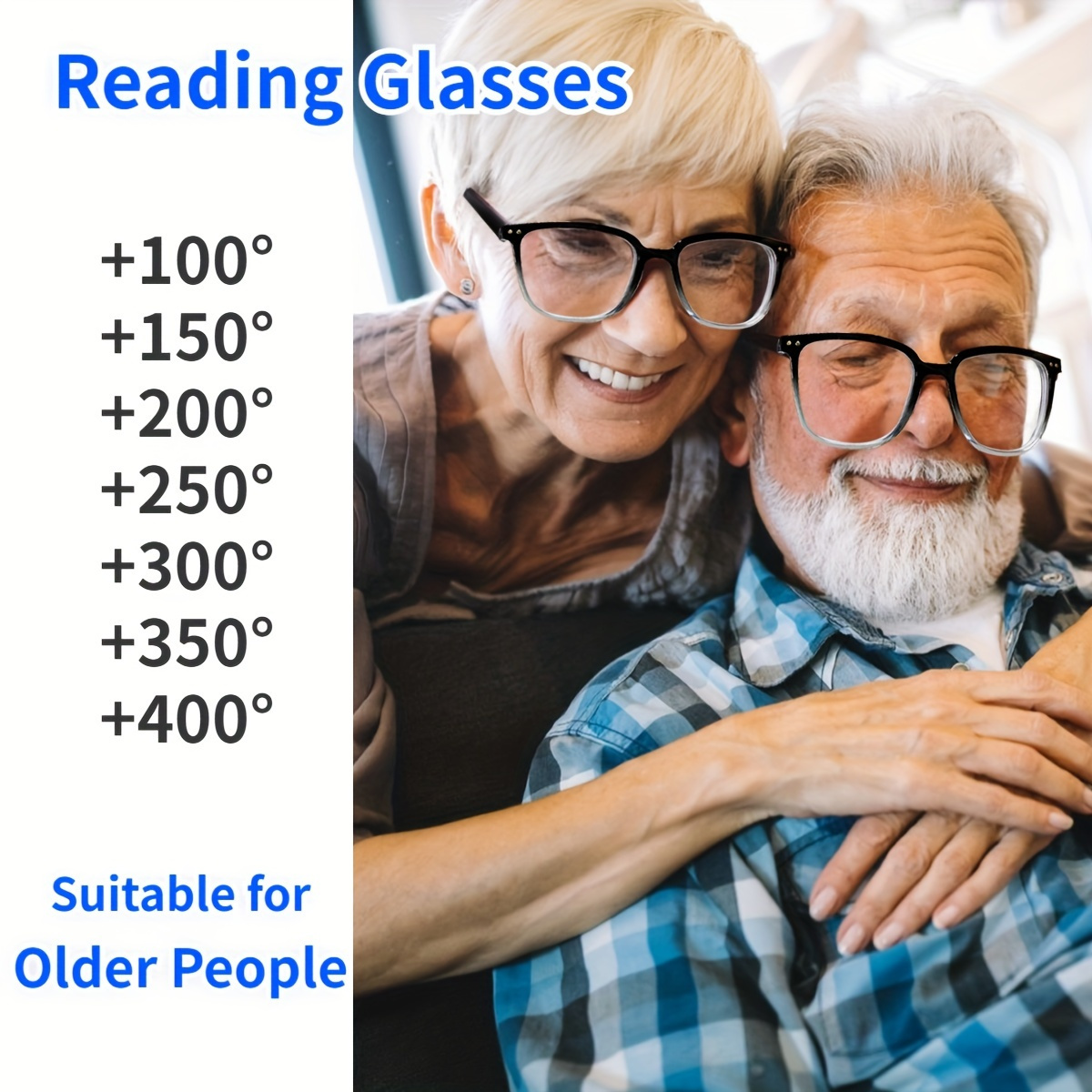 Magnifying reading deals glasses