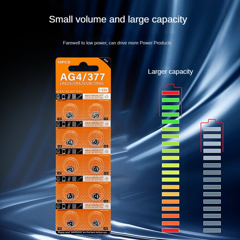 SR626SW Watch Batteries 377 376 AG4 LR626 1.55V Button Cell Alkaline  Batteries (20 Pack)