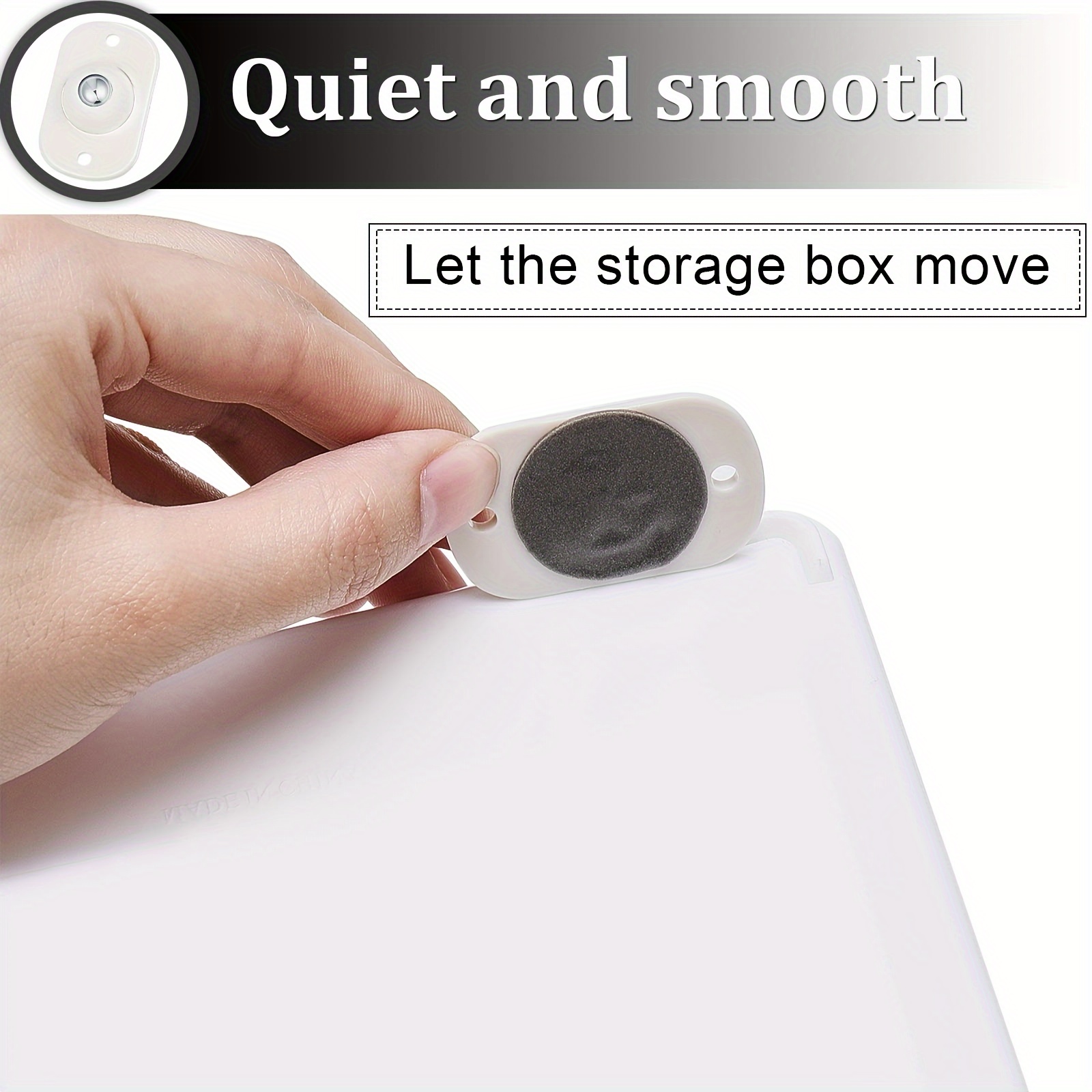 4 12pcs self caster wheels mini swivel wheels stainless steel paste universal wheel 360 degree rotation sticky pulley for bins bottom storage box furniture trash can Product details 3