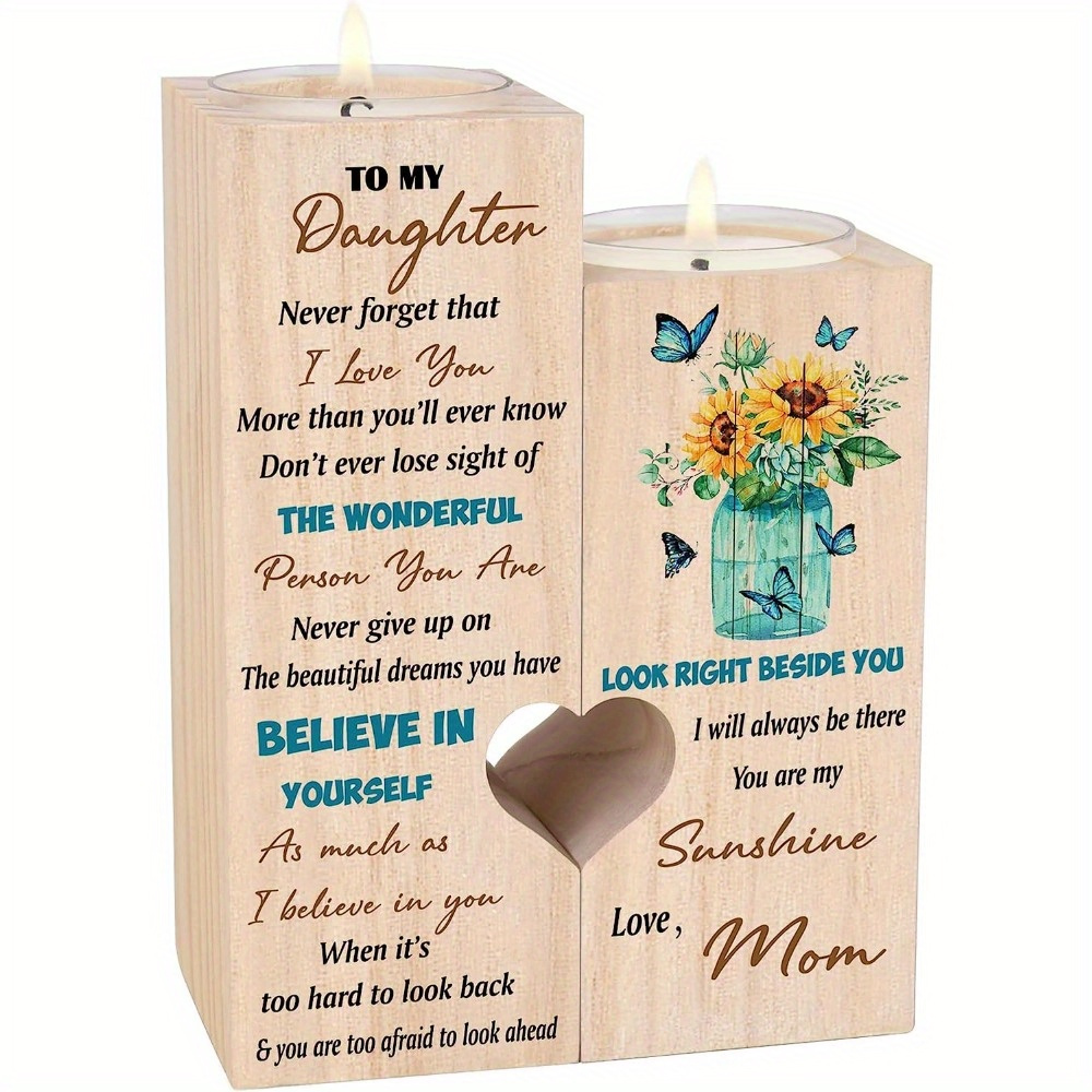 Candle Holder Birthday Gifts From Mom To Daughter Candle Holder