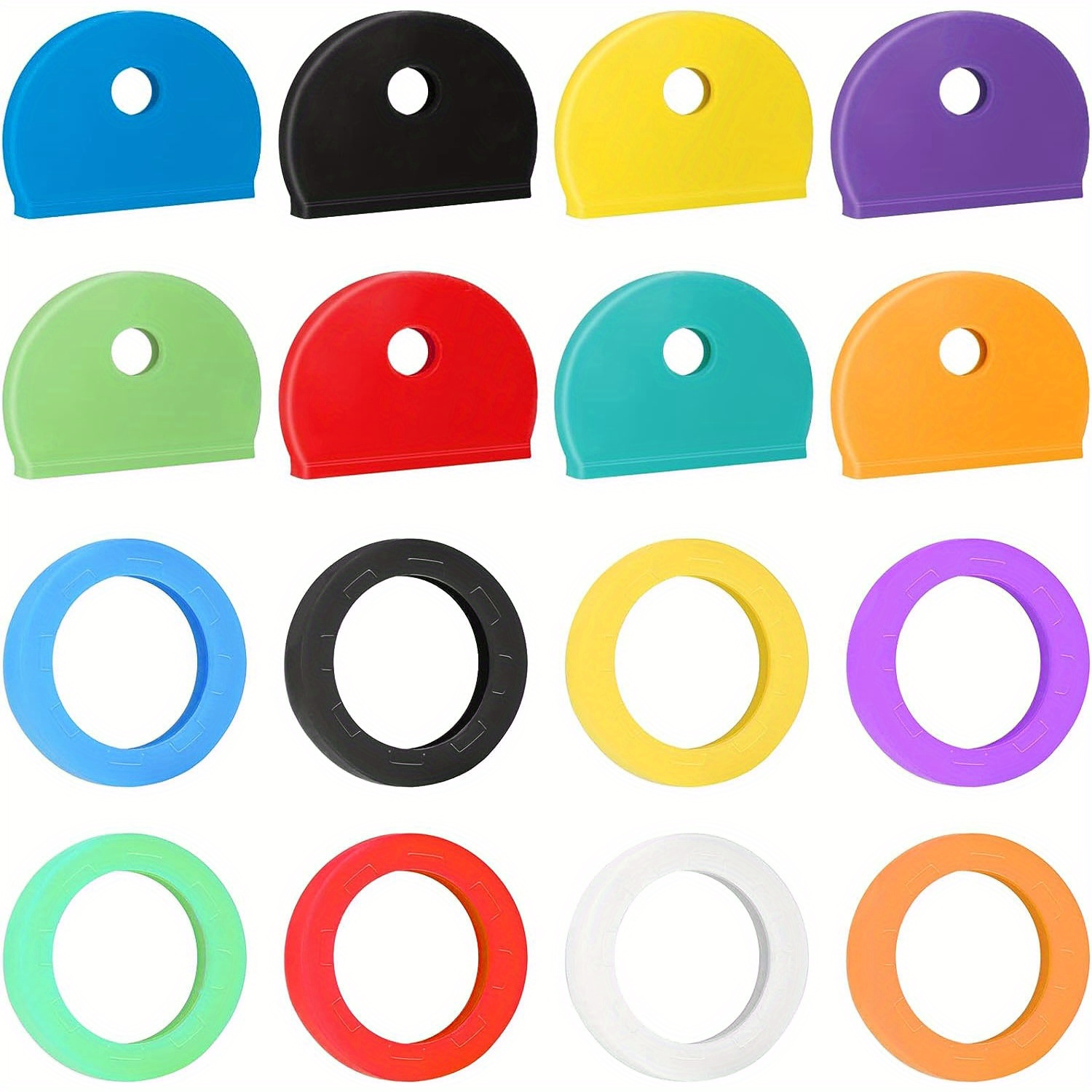 Plastic Key Labels Identifiers, Labels Keys Colors