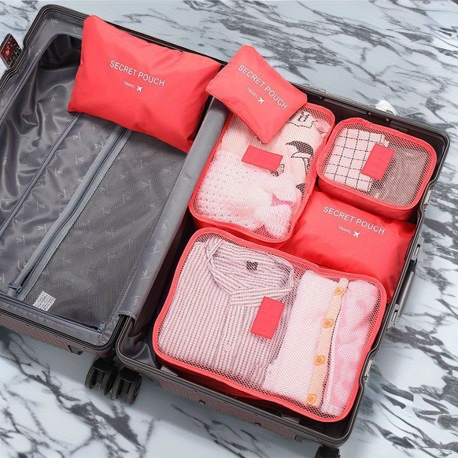  Bolsas de compresión – Accesorios de viaje – Paquete de 10  bolsas para ahorrar espacio – No necesita aspiradora ni bomba – Bolsas de  almacenamiento al vacío para artículos esenciales de