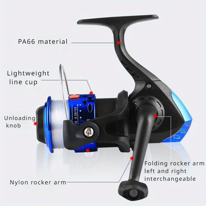 bh200 fishing reel 1pc bh200 fishing folding handle long casting