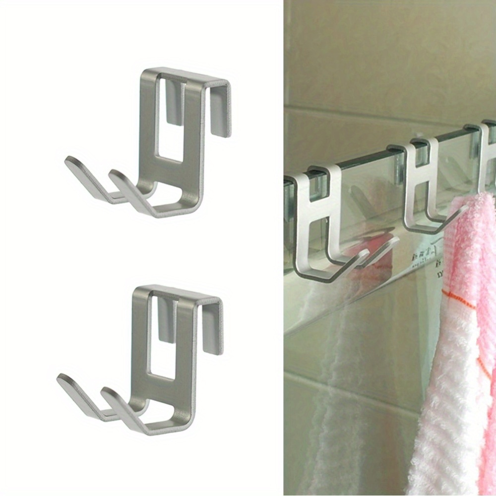 NACETURE Shower Door Hooks Towel Rack- Glass Door Kuwait