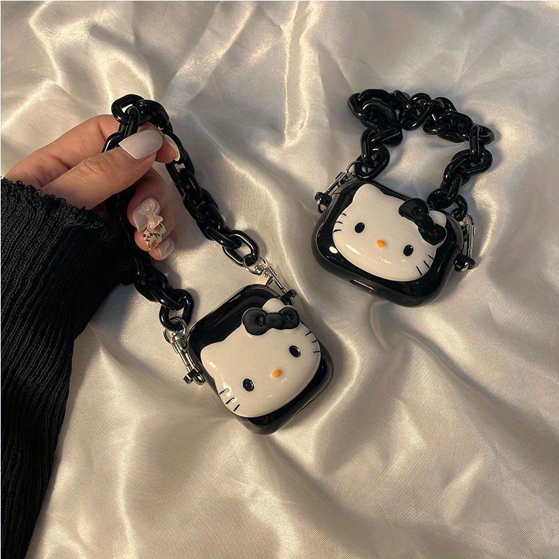 Hello Kitty Kawaii Wireless Earphone Case Bracelet - Temu