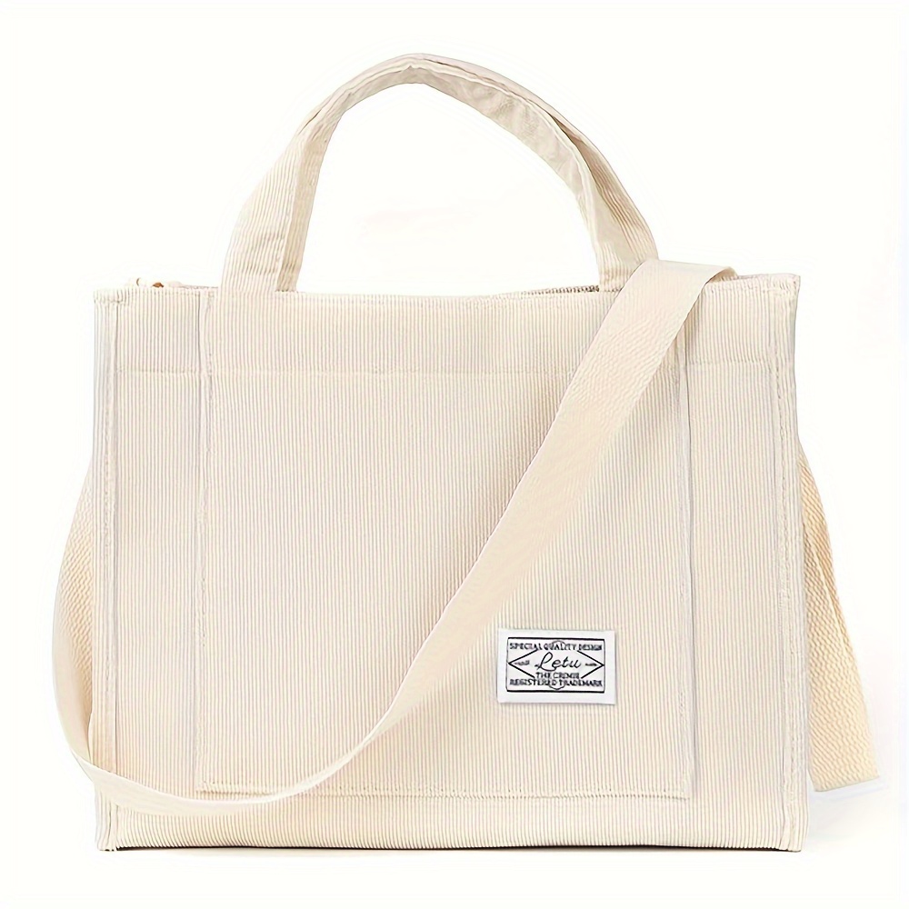 

Tote Bag For Women, Retro Design Crossbody Bag For Office, School, Travel, And Shopping