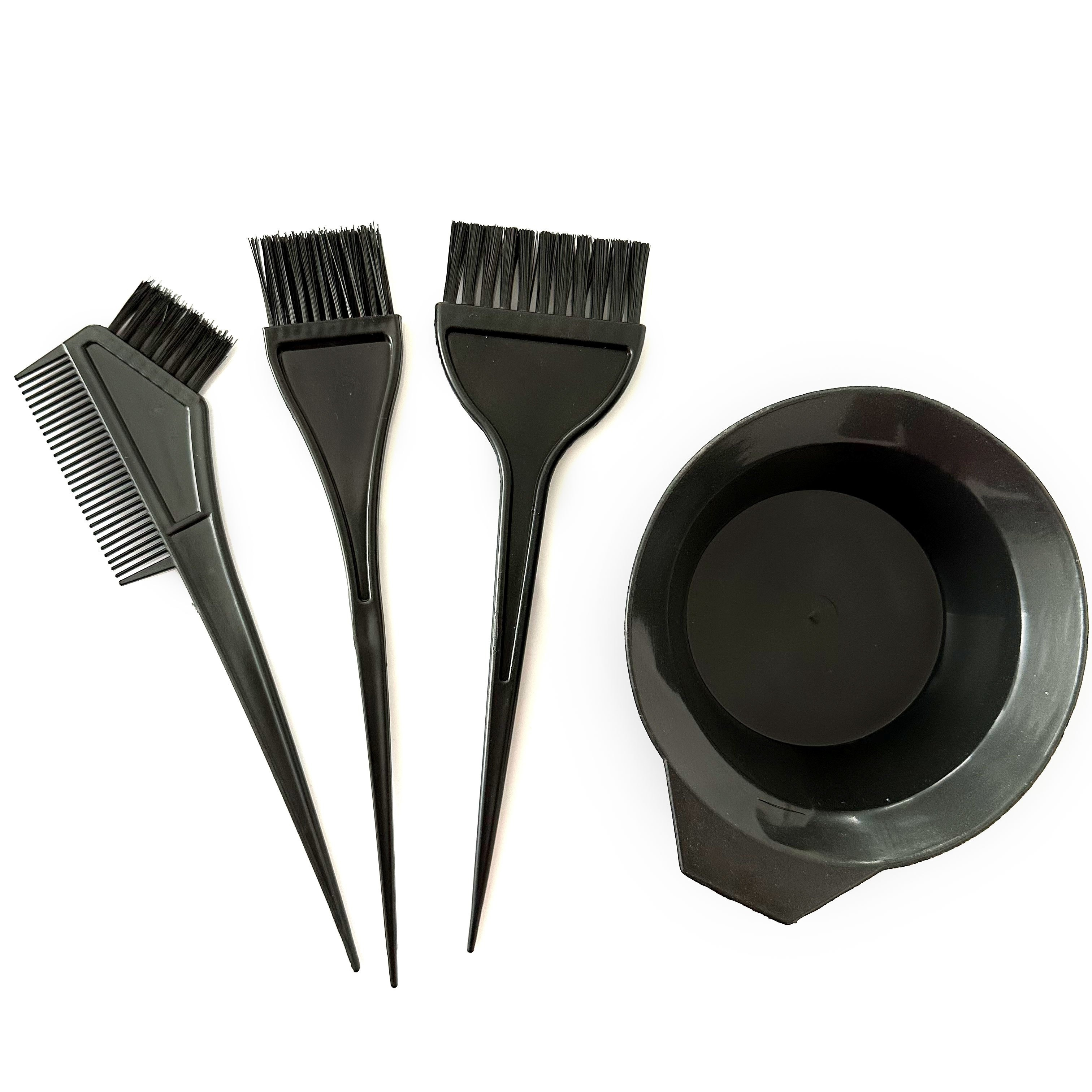 Haarfärbe-Set – Inkl. Schüssel, Kämme, Pinsel, Haarnadeln, Handschuhe & Duschhaube, Für DIY-Färben Zu Hause