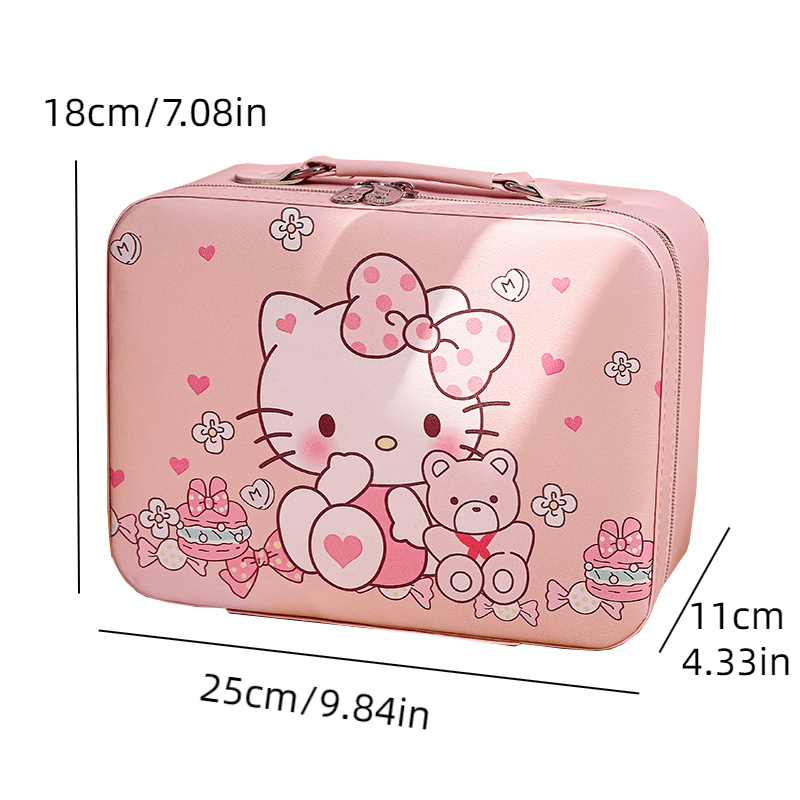 Kuromi My Melody Cinnamoroll Hello Kitty Cosmetic Makeup Bag