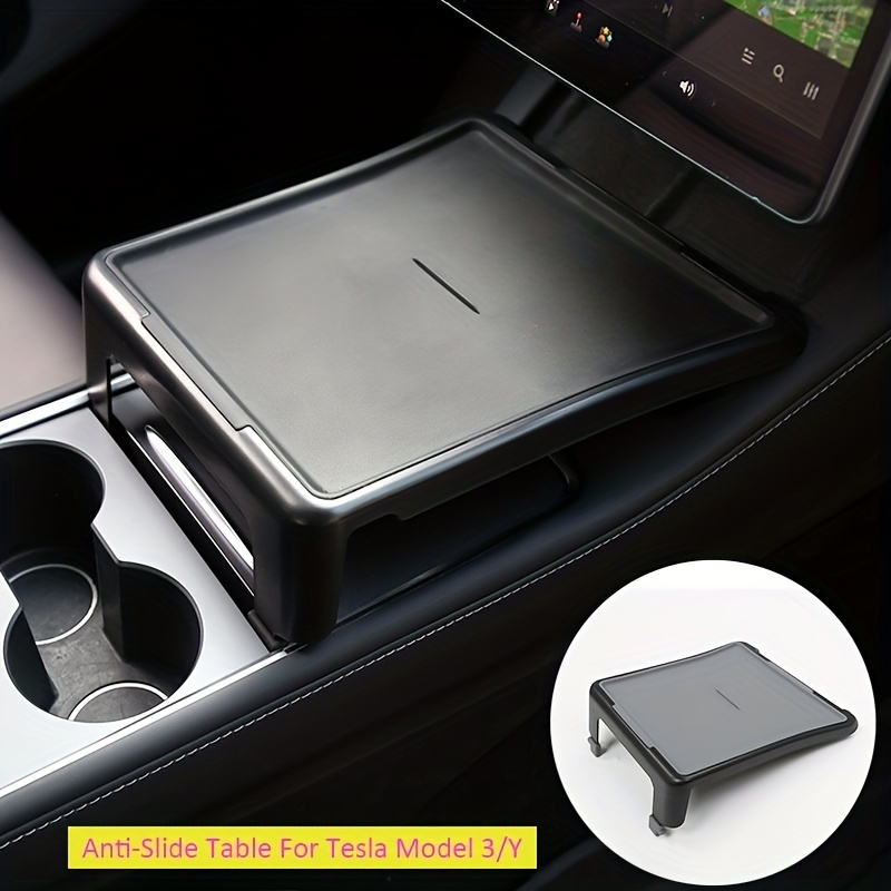 Car Armrest Box Cover Tesla Model 3 Y Central Control 2017-2024