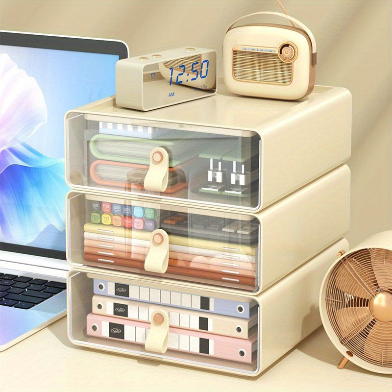 Fashionable Multi drawer Desktop Organizer Size /3.94 Comes - Temu