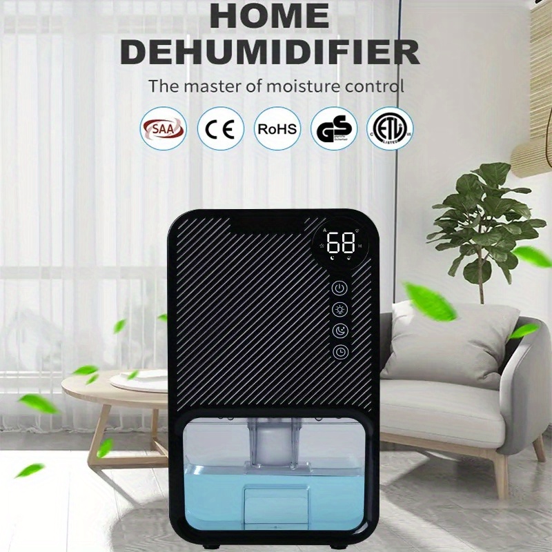 1pc Déshumidificateur 500ml Compact et Portable Mini Déshumidificateur  d'air pour l'humidité, la moisissure, l'humidité dans la maison, la  cuisine, la
