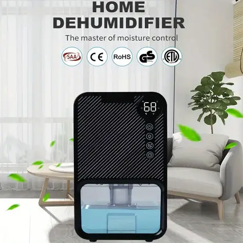 1pc Déshumidificateur 500ml Compact et Portable Mini Déshumidificateur d'air  pour l'humidité, la moisissure, l'humidité dans la maison, la cuisine, la  chambre, la caravane, le bureau, le garage, la salle de bain, le
