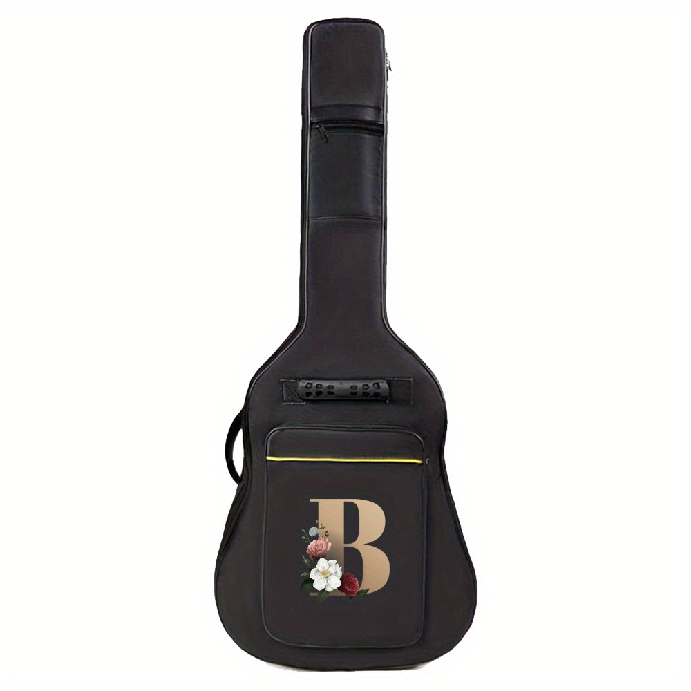 Housse Guitare Étanche 41 Pouces Oxford | Sac De Transport Avec Bandoulière | Protection Guitare Acoustique/Classique