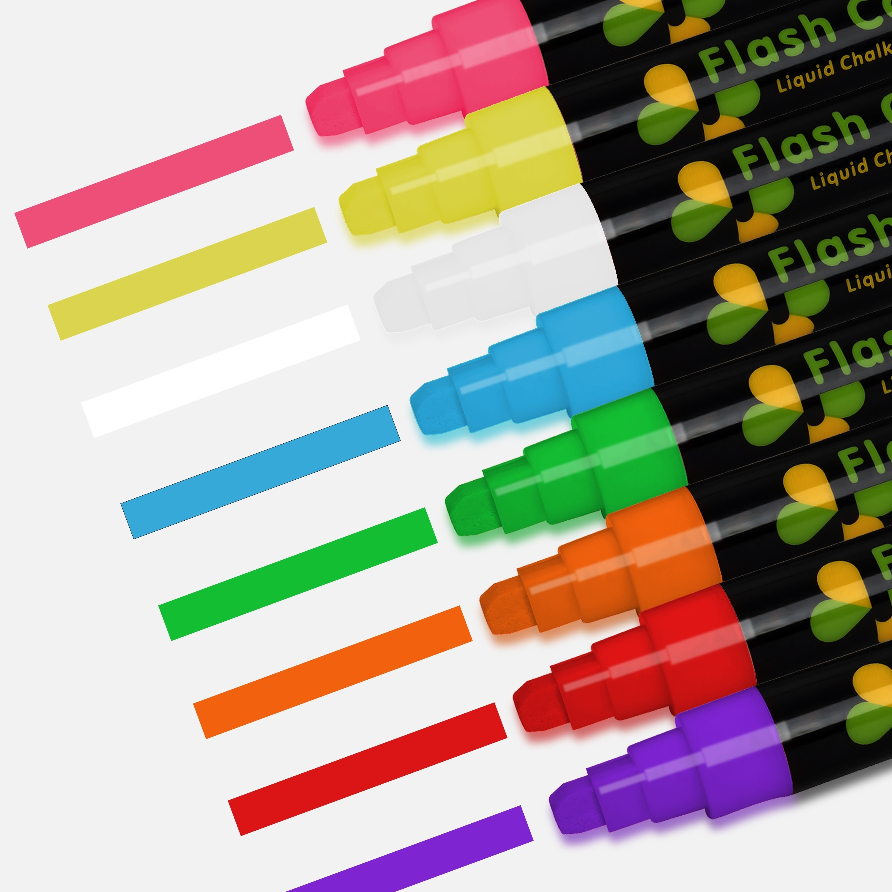 8 colors Vibrant Chalk Markers Dual Tip Liquid Chalk Writing - Temu