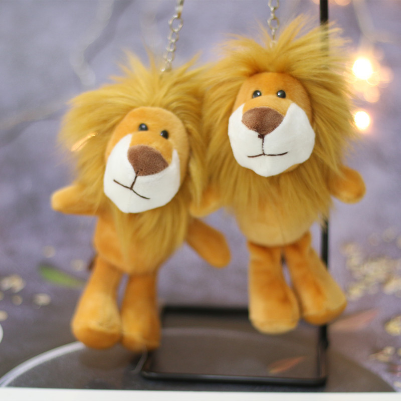 

Little Lion Cartoon Plush Doll Pendant Bag Doll Toy Key Chain Ornament