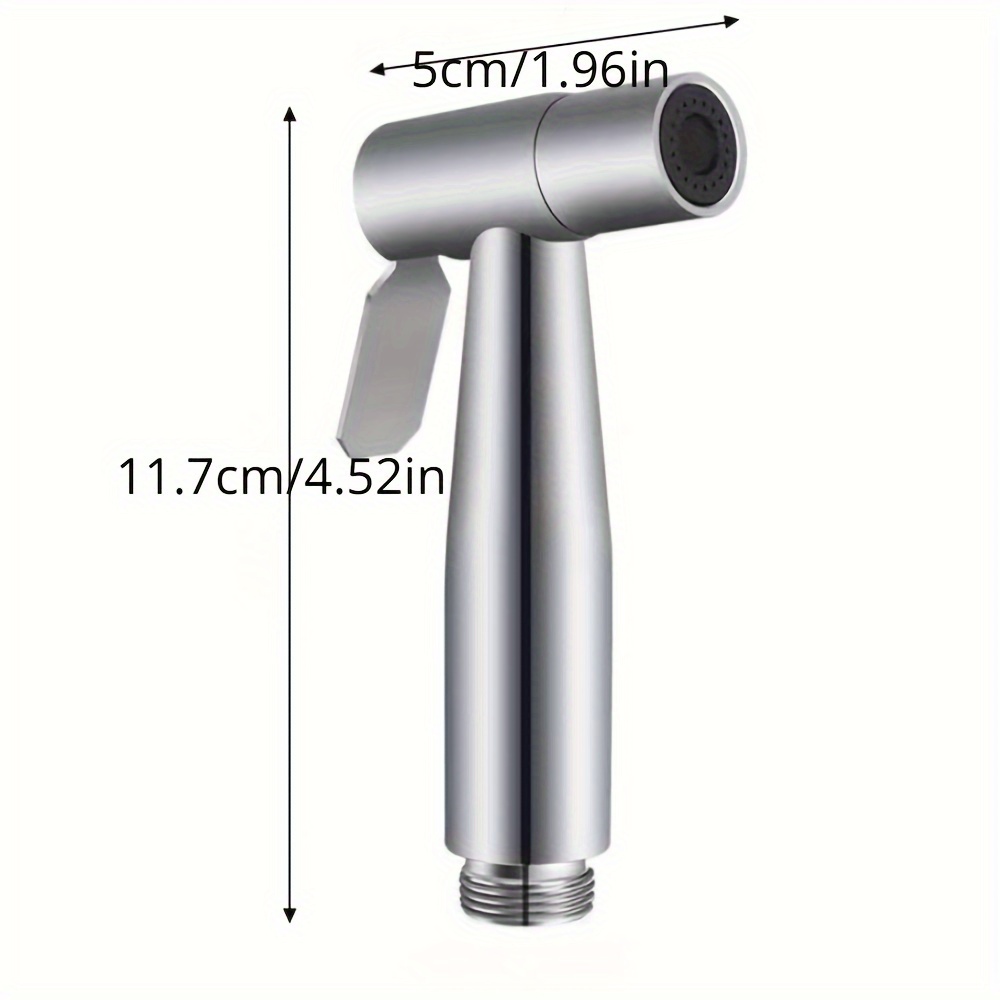 1 set stainless steel bidet sprayer complete diaper washer simple pressure control more details 5