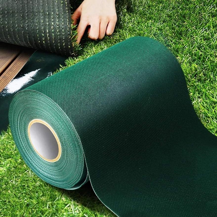 

1 Roll Artificial Grass Self-adhesive Seaming Turf Tape Lawn, Turf Tape For Lawn, Carpet Jointing, Mat Rug