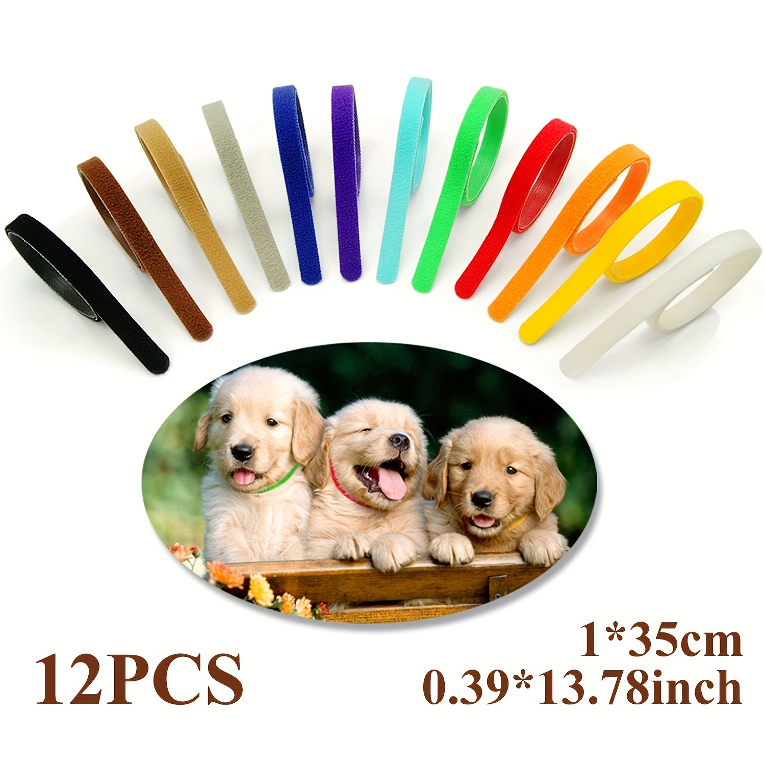 Puppy Id Collars Whelping Newborn Pet Collars Adjustable Temu Australia