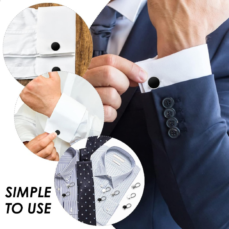 Invisible Elastic Collar Extenders For Men Comfortable Tie - Temu