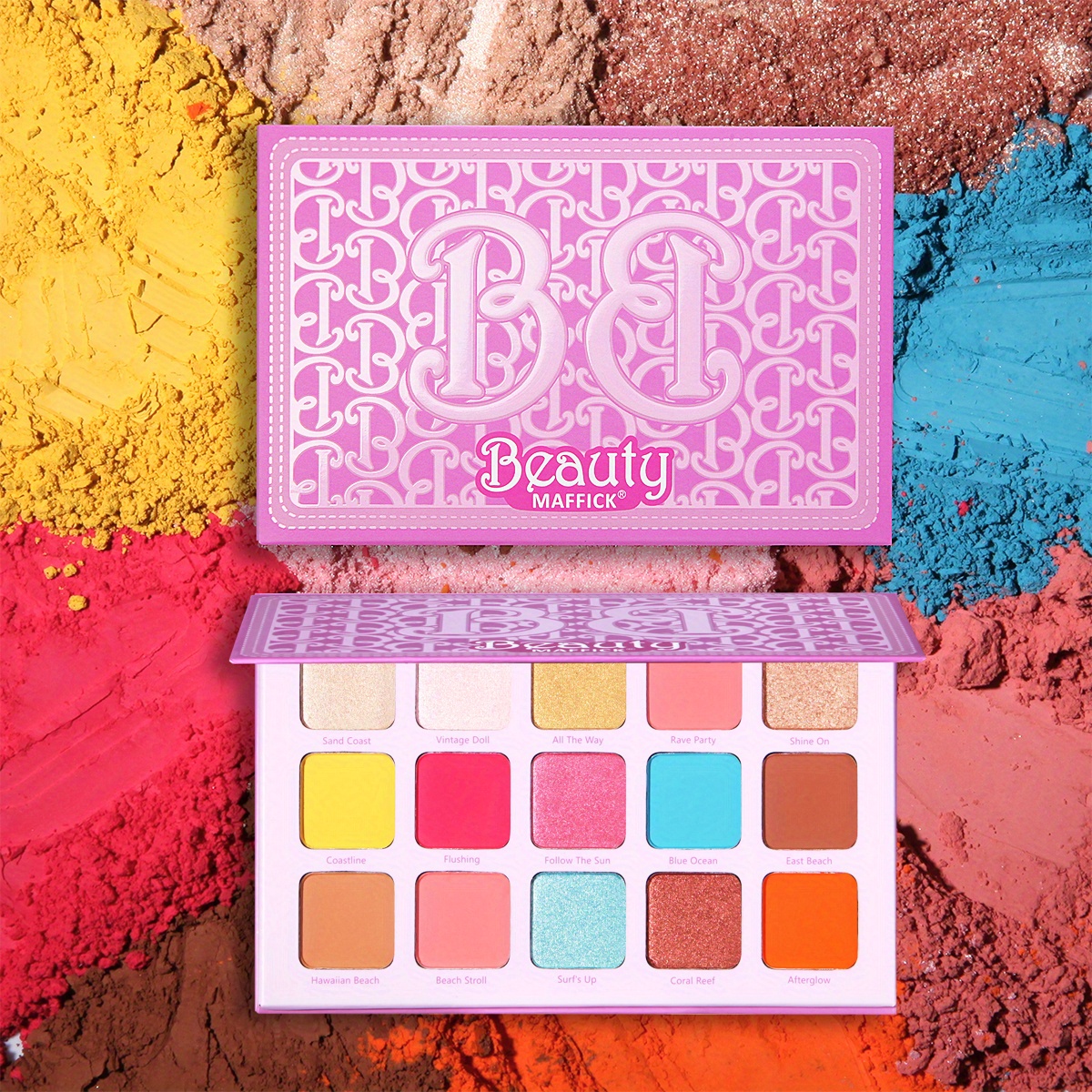 Pink Eyeshadow Looks | Charlotte Tilbury Pink Eyeshadow Palette with Vibrant Shades display picture 1