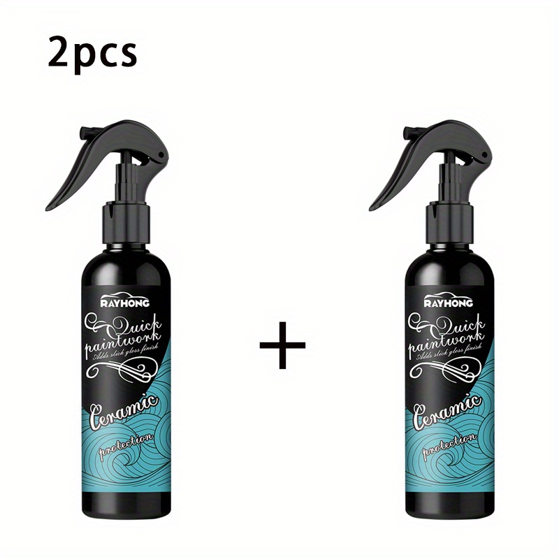 Ceramic Spray Coating For Cars Rapid Crystal Plating Spray Kit Fast for sale