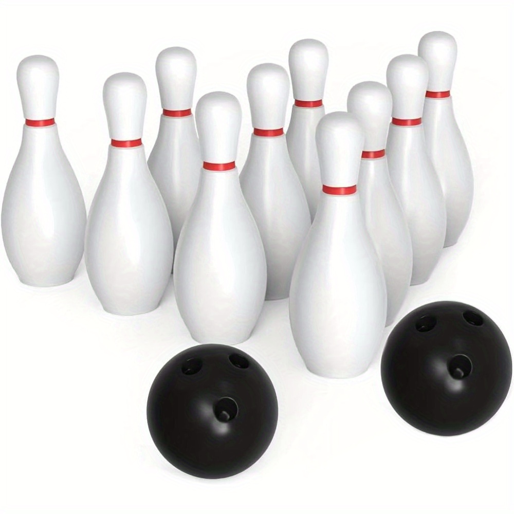 5pcs Mini Bowling Set Pour Les Enfants Avec 2 Balles, Jeux De Fête  Intérieurs Et Extérieurs Activités Amusantes En Famille Jouets Éducatifs