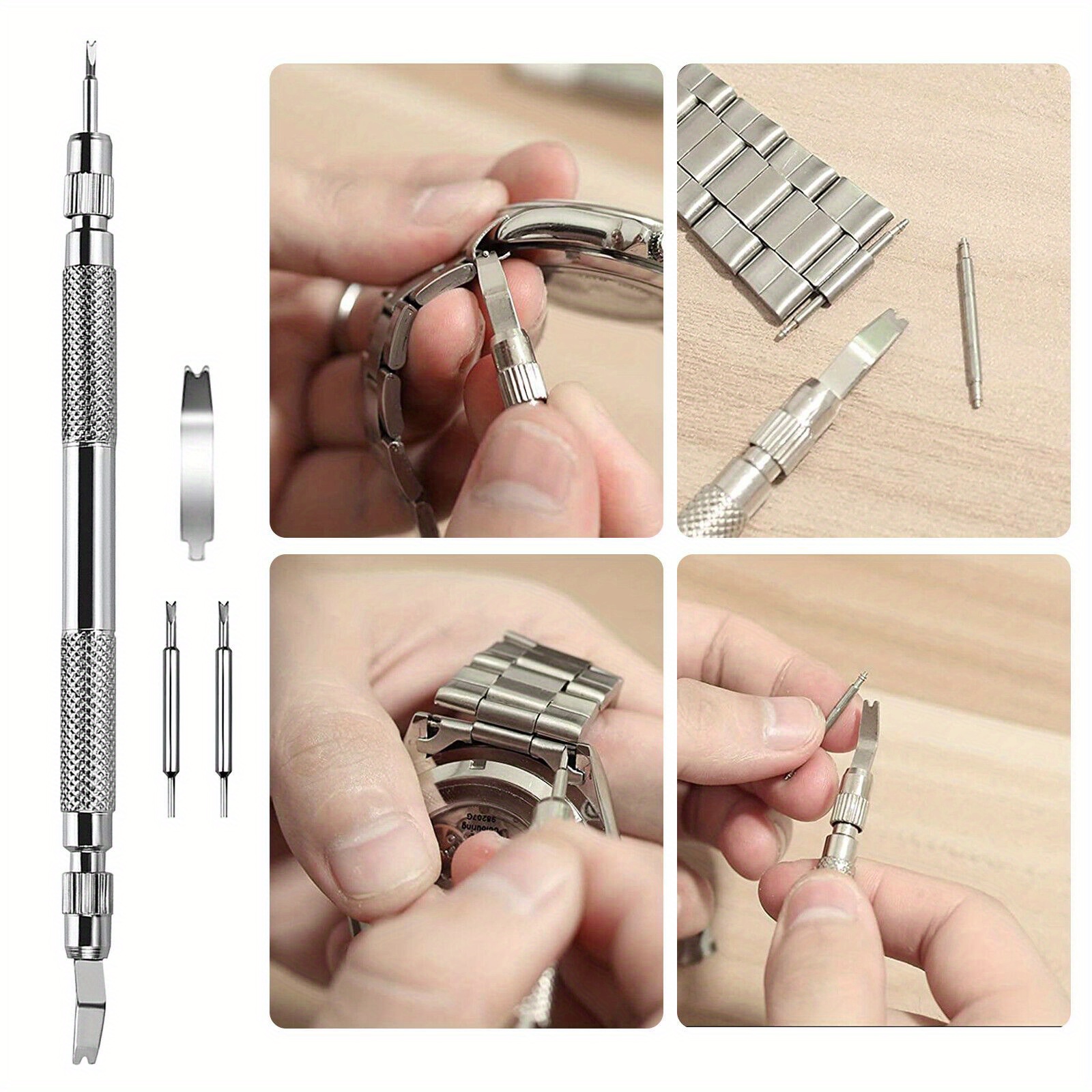 Steel Bracelet How To Tighten A Watch Without Removing Links