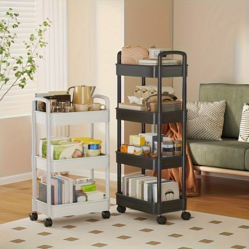 Multi-layer Small Trolley Storage Rack, Bedroom Multi-layer