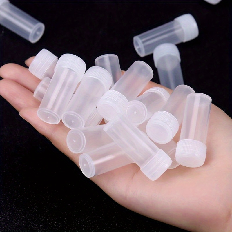 Plastic Bottle Vials Medicine Pill Liquid Powder Storage - Temu