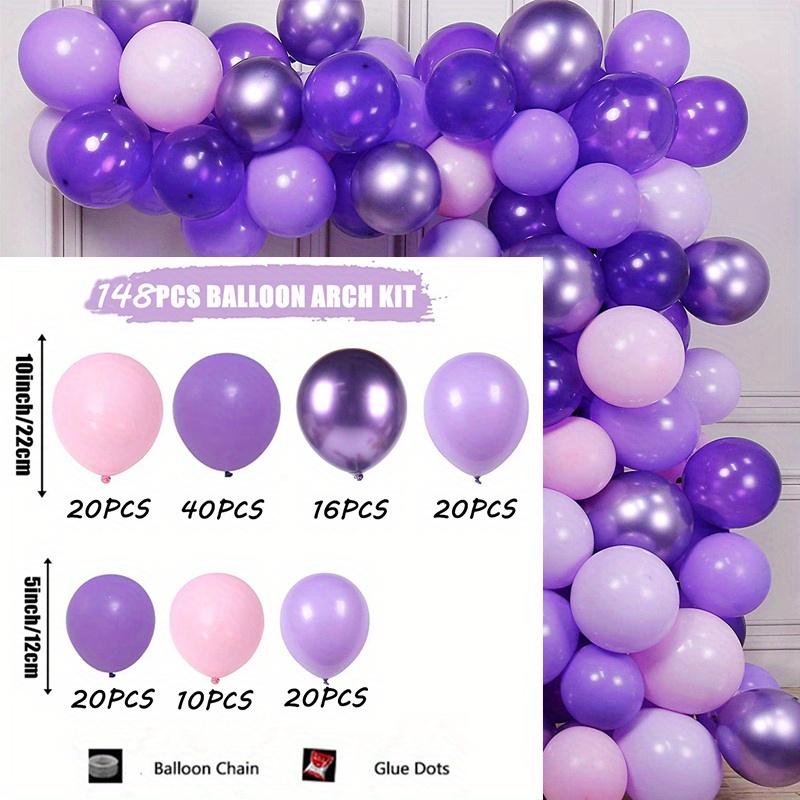 148pcs Kit Arco Globos Kit Guirnalda Arco Globos - Temu