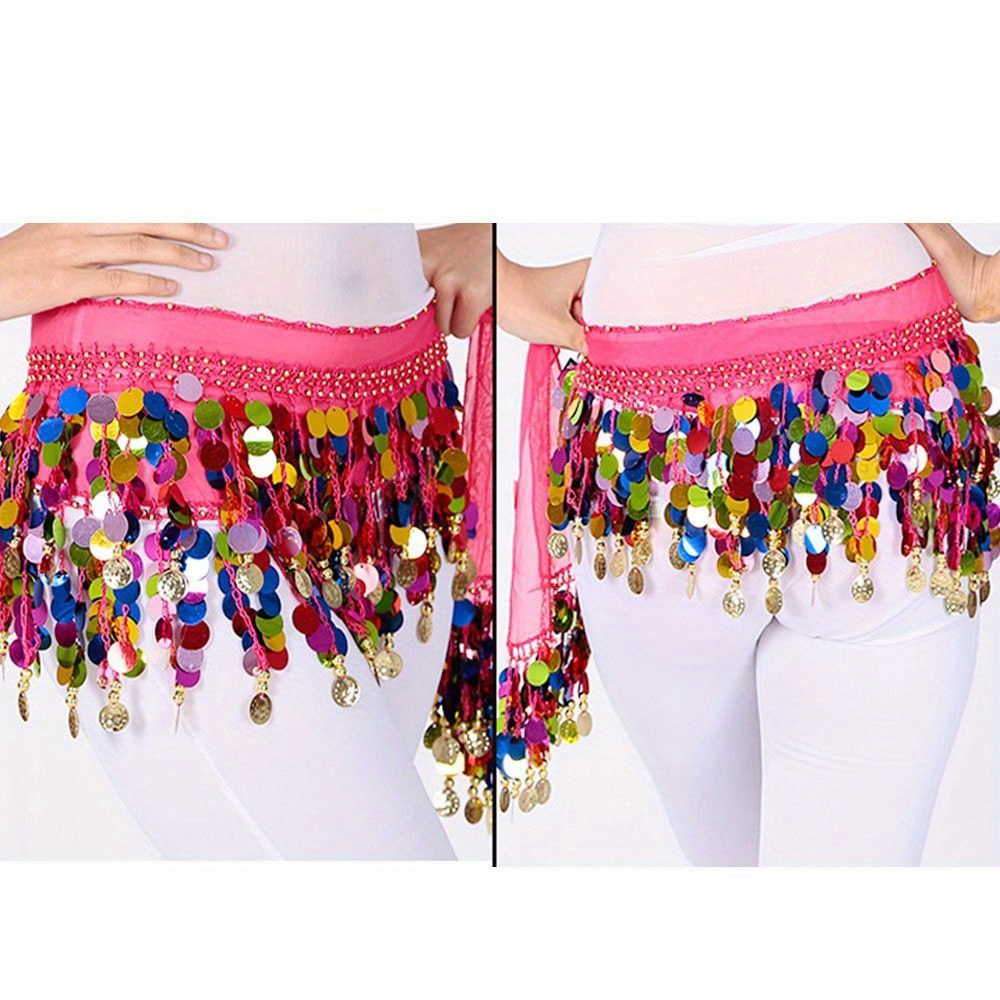 Tailandia/India/Árabe Sexy borlas espectáculo disfraces cadera bufanda  bailarina falda danza del vientre cinturón cintura cadena – Los mejores  productos en la tienda online Joom Geek