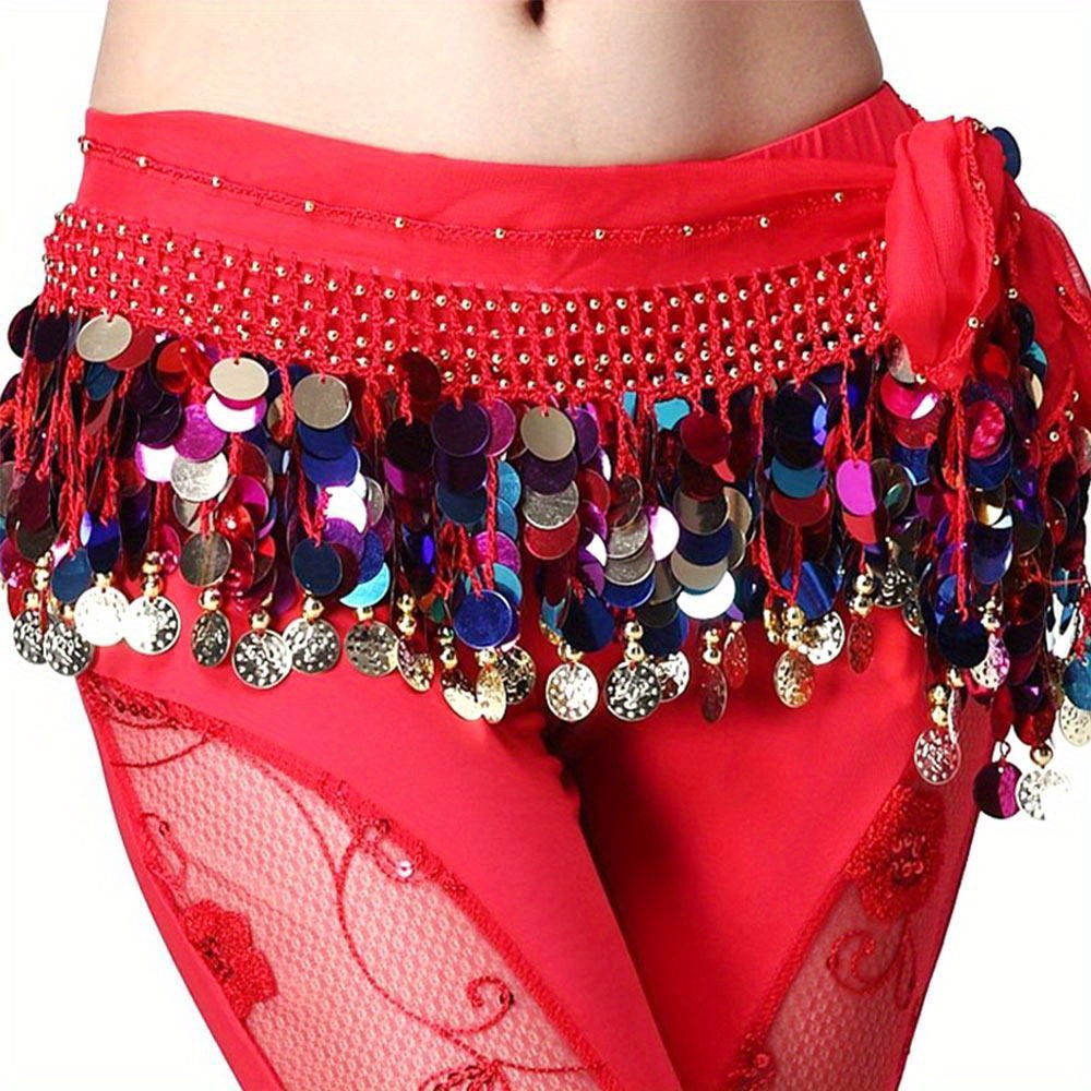 Tailandia/India/Árabe Sexy borlas espectáculo disfraces cadera bufanda  bailarina falda danza del vientre cinturón cintura cadena – Los mejores  productos en la tienda online Joom Geek