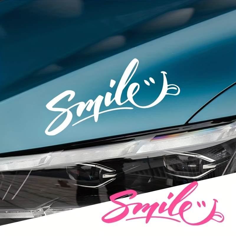 Smile You Are On Dash Cam Art Car Sticker Car Styling Vinyl - Temu