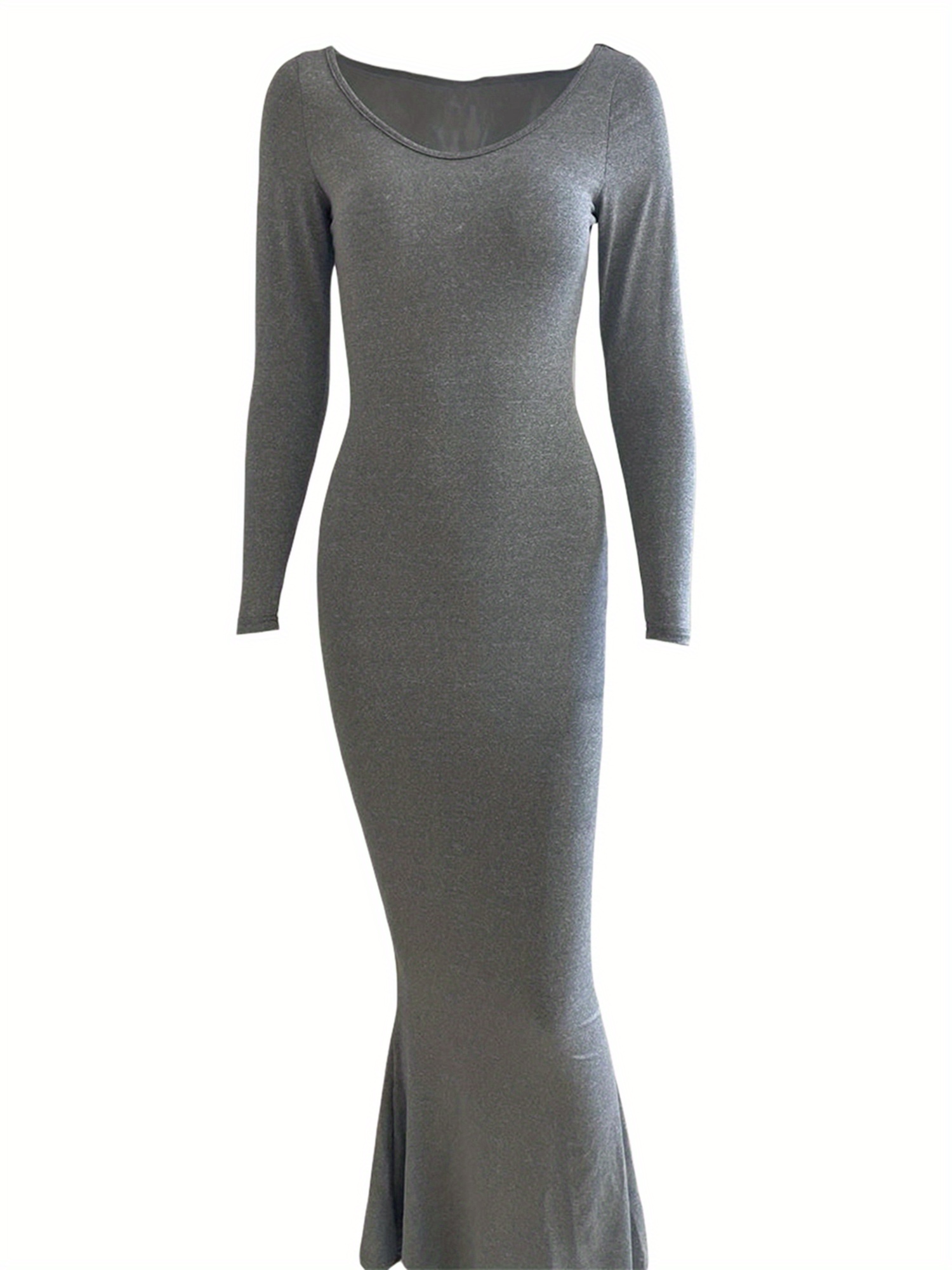 slim fit dress slacks SYNERGIC Silver Grey Strappy Mini Dress – SAGASTUDIO main image 1