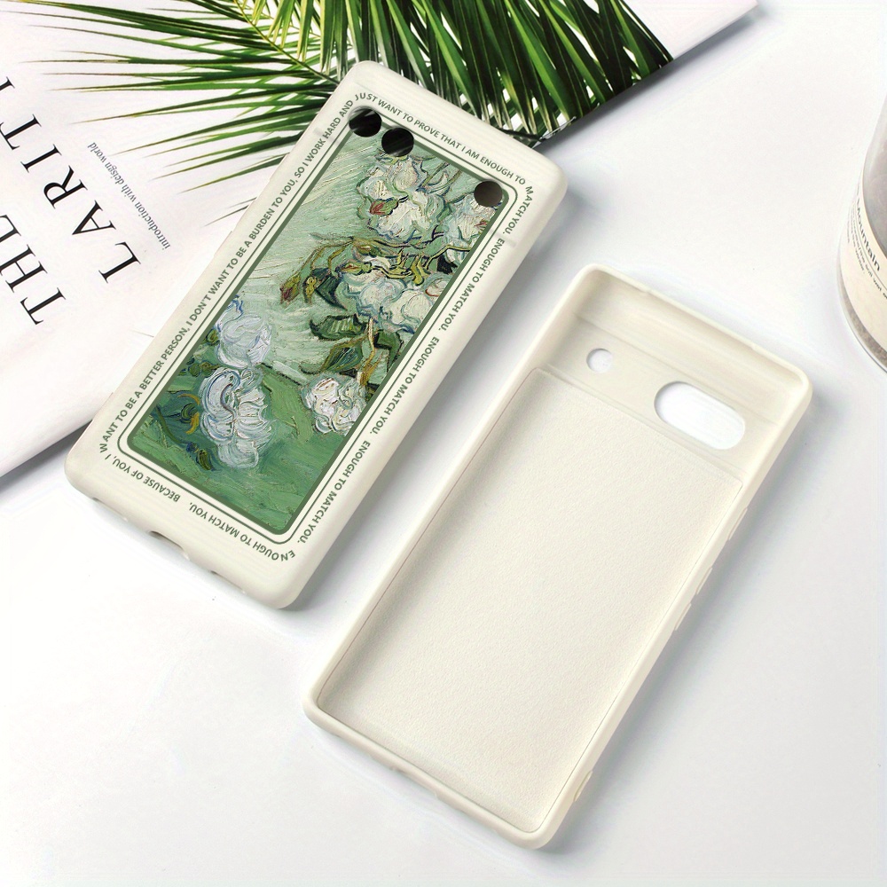 

Oil Painting Flower Graphic Silicone Soft Shockproof Phone Case For Google Pixel 6/6 Pro/6a/7/7 Pro/7a/8/8 Pro