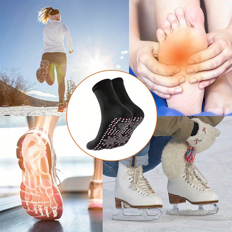 3 Pairs Slimming Tourmaline Magnetic Socks For Men