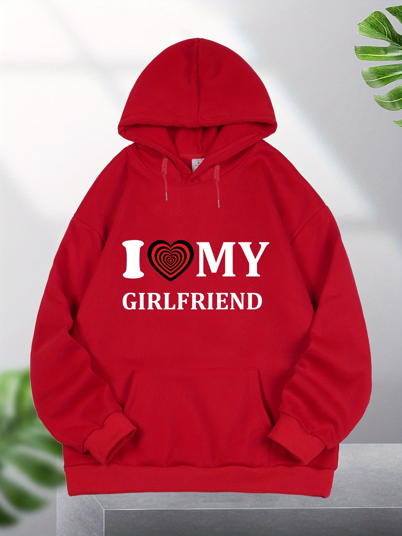 I Love My Girlfriend Quotes Pullover Hoodie for Sale by