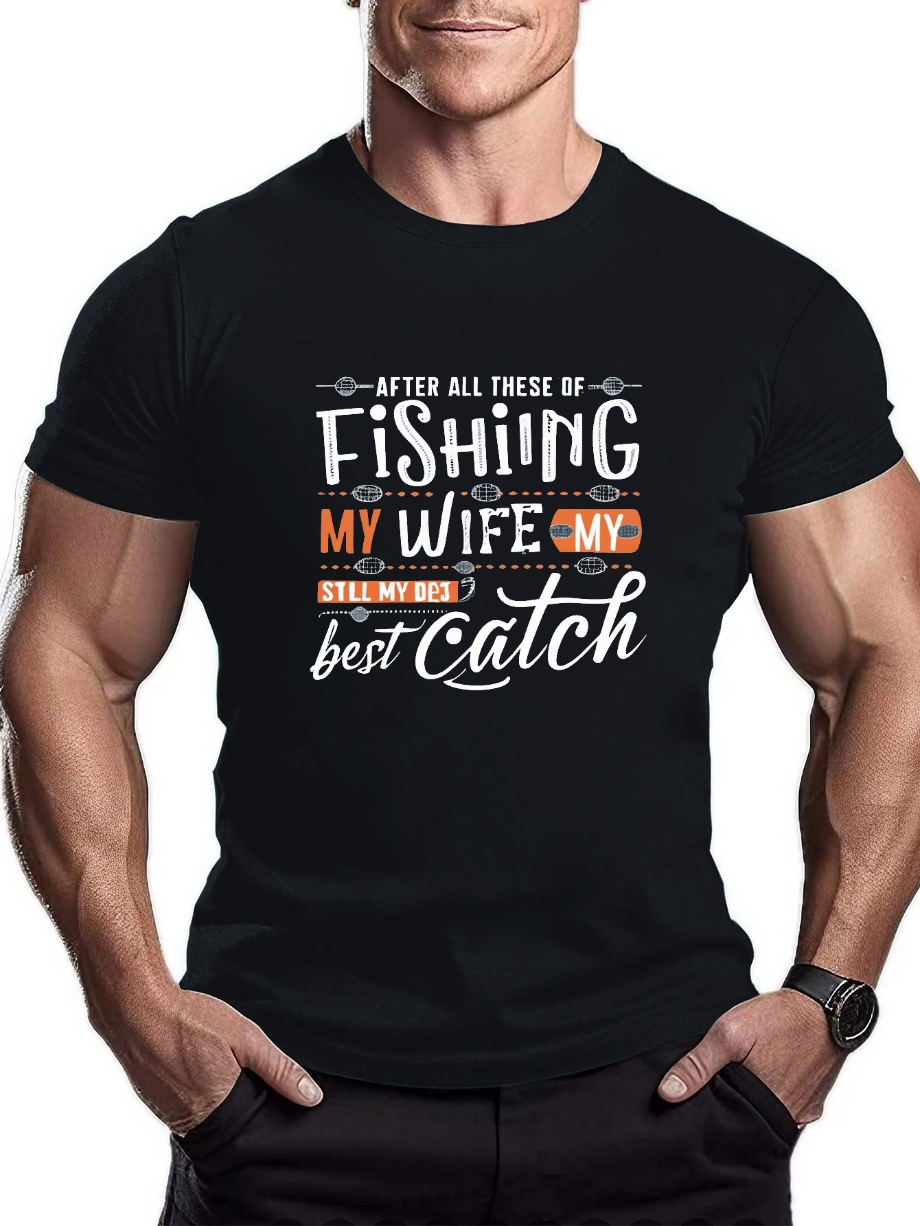 Fishing T-shirt Quotes, Fish Tee Graphic by Versatile T-shirt