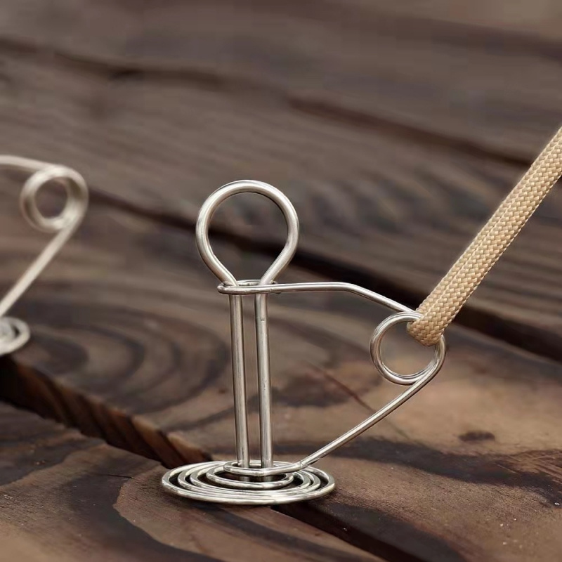 Aluminum Tent Stakes Deck Plank Board Anchor