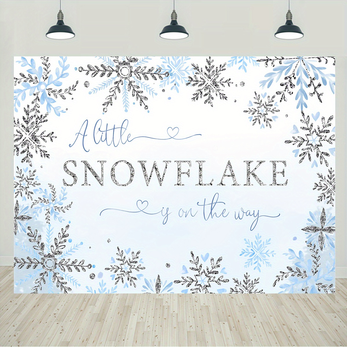  Little Snowflake Baby Shower Decorations, Winter