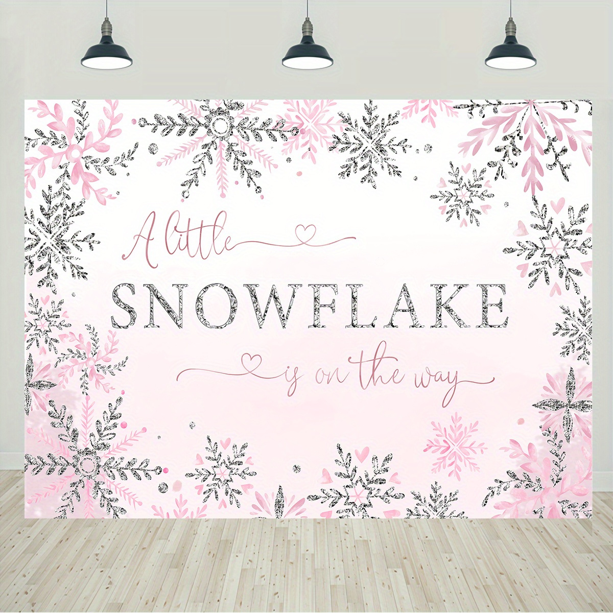  Little Snowflake Baby Shower Decorations, Winter