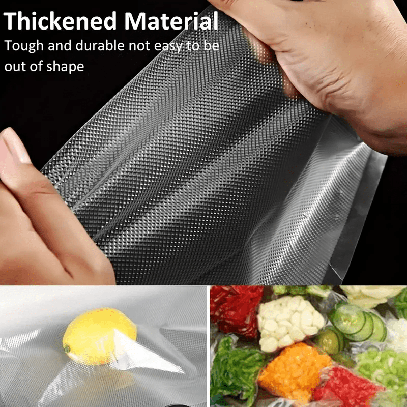 1 roll vacuum sealer bags food freshness bag food grade packaging bags disposable food sealed bags for fruit vegetable meat and grain kitchen organizers and storage details 8