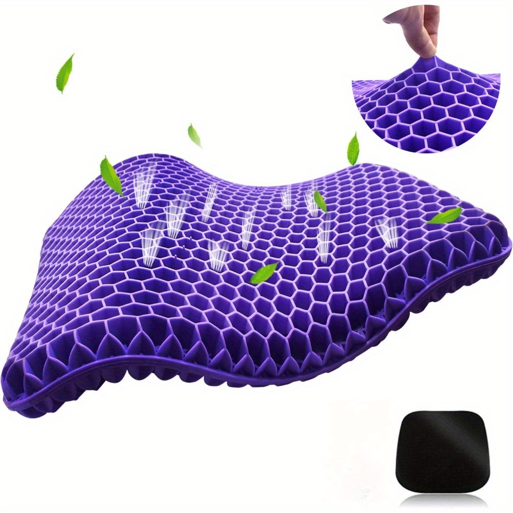 Dropship Gel Seat Cushion Non-Slip Breathable Honeycomb Sitting