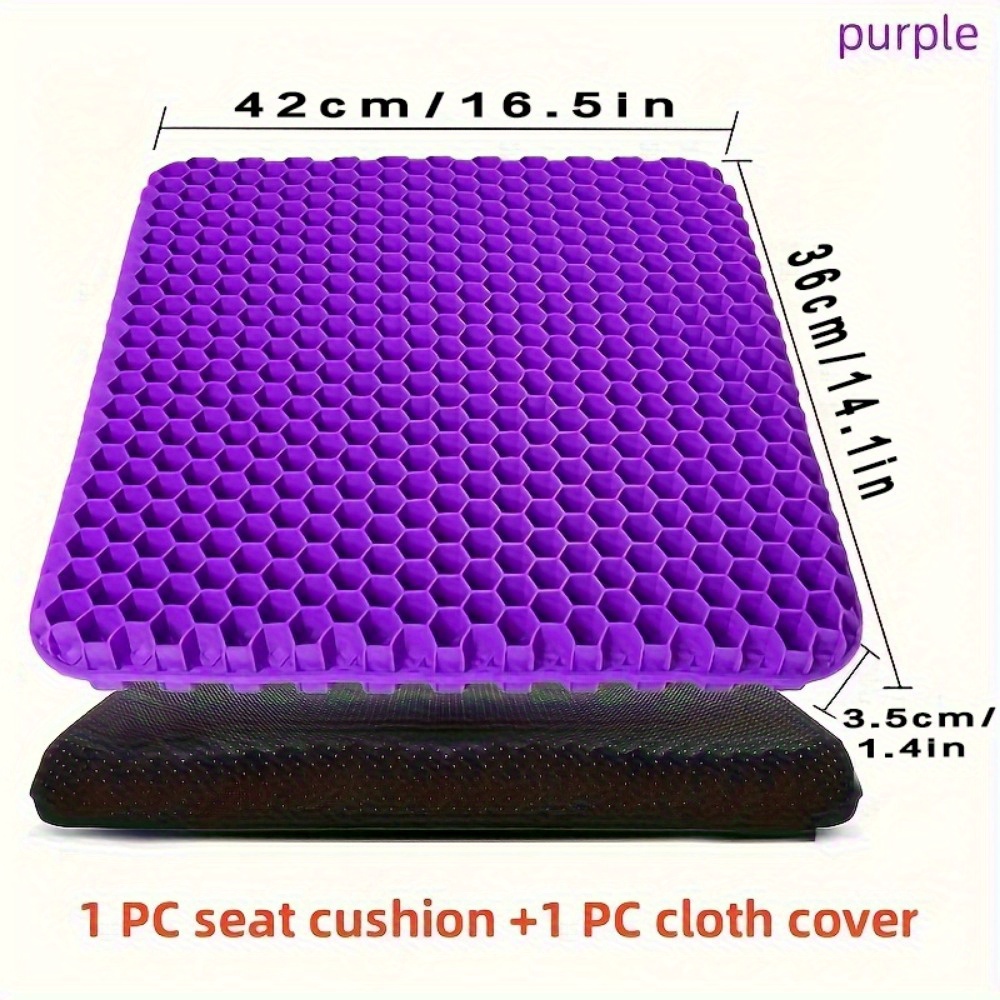 Gel Seat Cushion Non Slip Egg Sitter Pad Breathable Pressure Sore